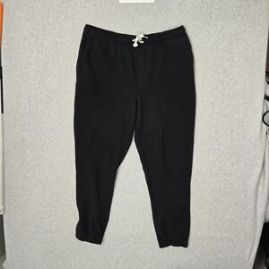 Reef Men Activewear Pants XL Black Sweatpants Fleece 26" Inseam